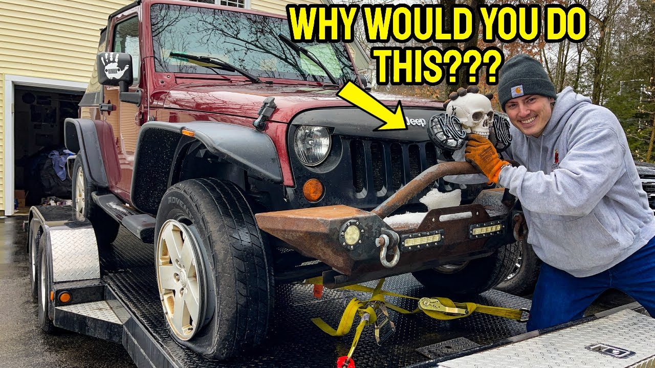I bought the cheapest Jeep Wrangler JK in the USA abandoned by a TikTok Star | DriveHub