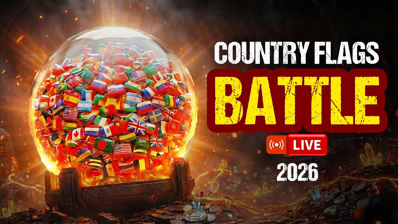Learn Country Flags - 2026 geography🤩🌍🎵✅ 23.01.2026.