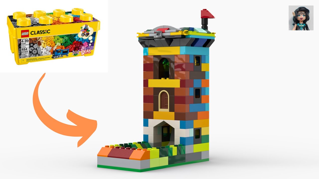 DICE TOWER Lego classic 10696 ideas How to build