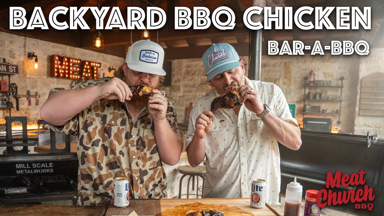 Backyard BBQ Chicken with Texas Monthly Top 50 Joint Bar-A-BBQ