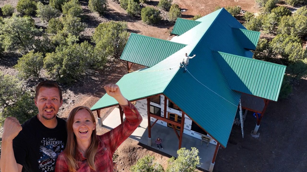 We Did It!!! 4,000 Square Feet of ROOF Done 😎