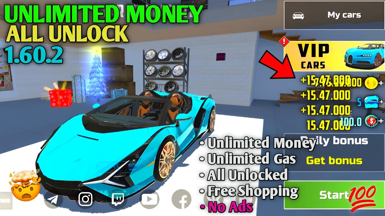 Car Simulator 2 New Update Mod Link 1.60.2 🤑💰 | Unlimited Money, All Unlocked, Free Shopping