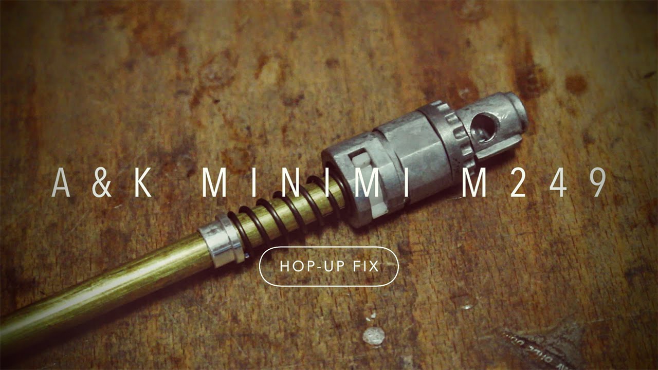 [TUTORIAL] A&K MINIMI M249 Hop-Up Fix