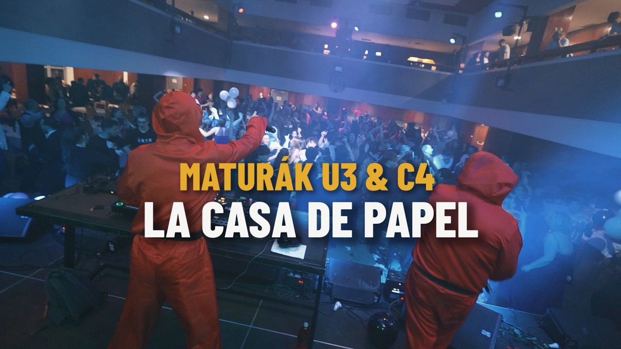 Maturitní klip LA CASA DE PAPEL -  C4 & U3 SPŠ Rakovník | 31.1.2026