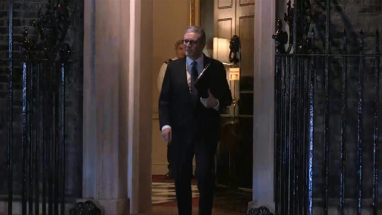 Under-fire PM Starmer leaves Downing Street to meet with Labour MPs | AFP