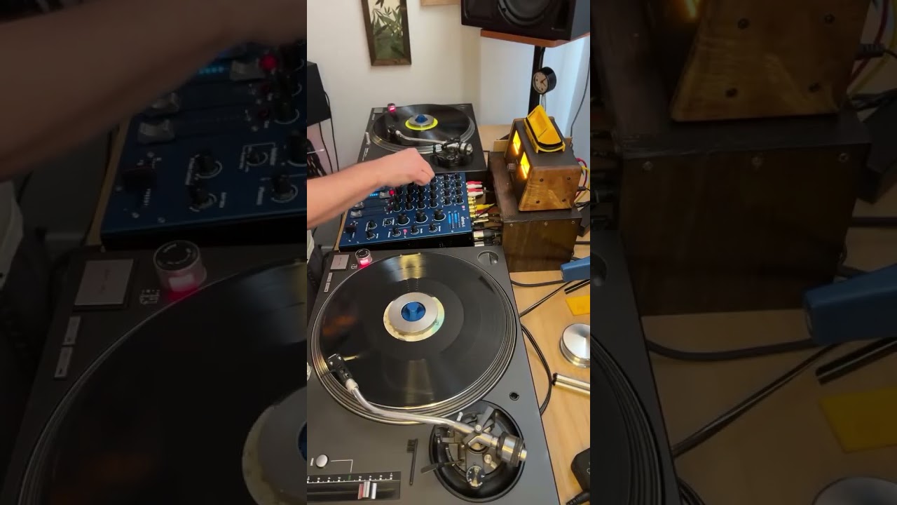 Deep House Vinyl Session -  Osmose on UnionAudio Elara 4 analog mixer Mastered Stream Audio