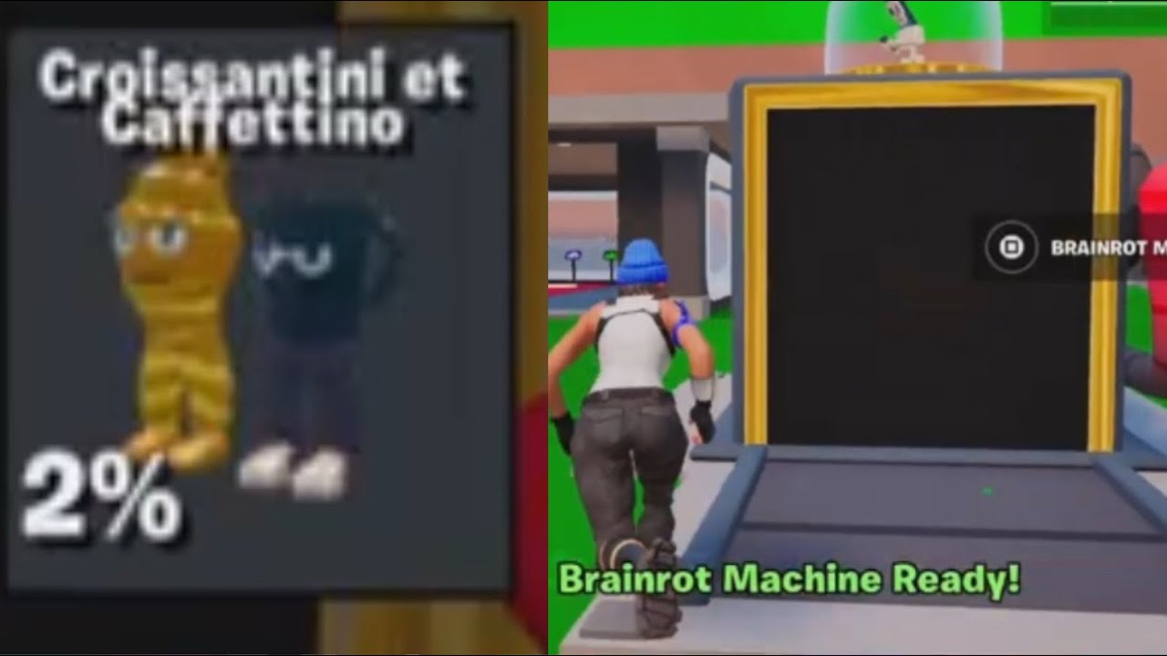 SKIP MACHINE CODE STEAL THE BRAINROT FORTNITE ADMIN ABUSE LUCKY ROT EVENT スキップマシンコード ブレインロットを盗む フォート