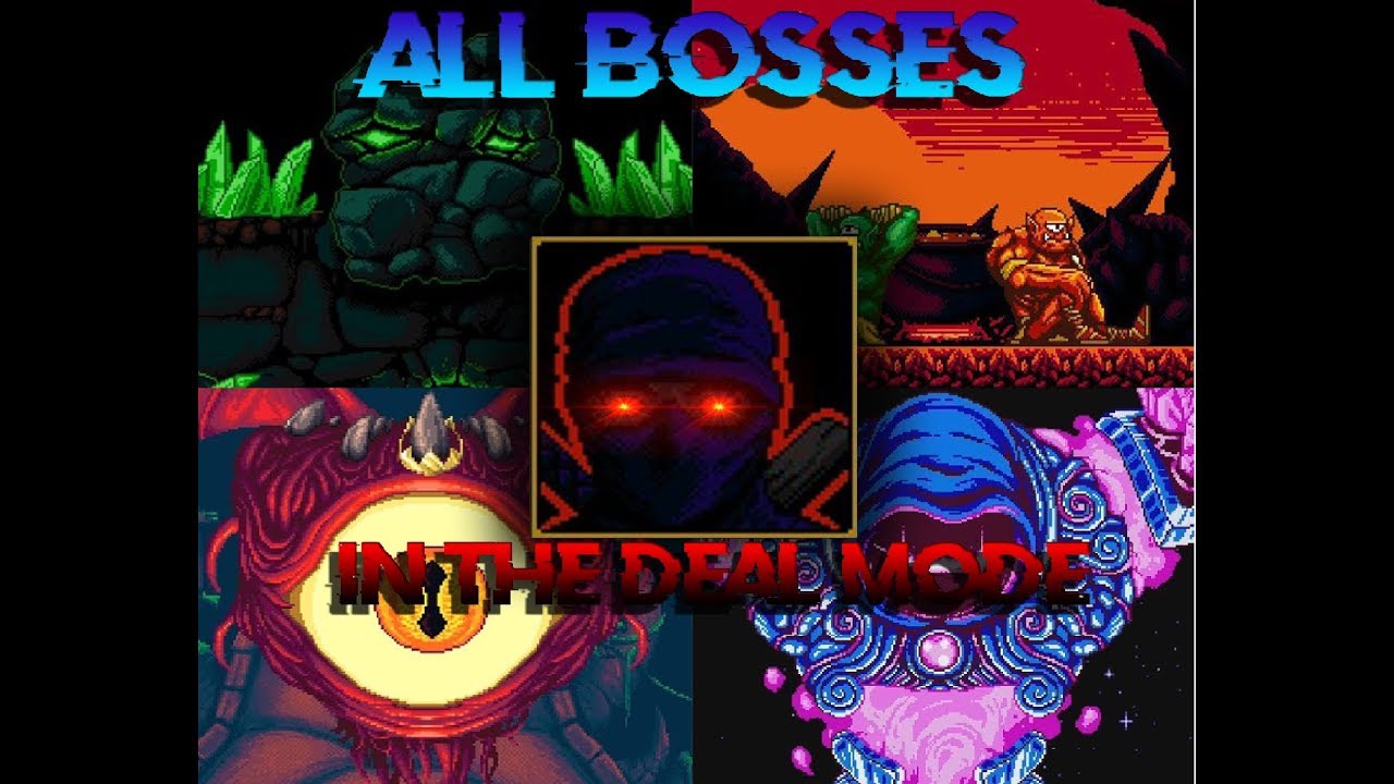 The Messenger - All Bosses in THE DEAL mode (World record)