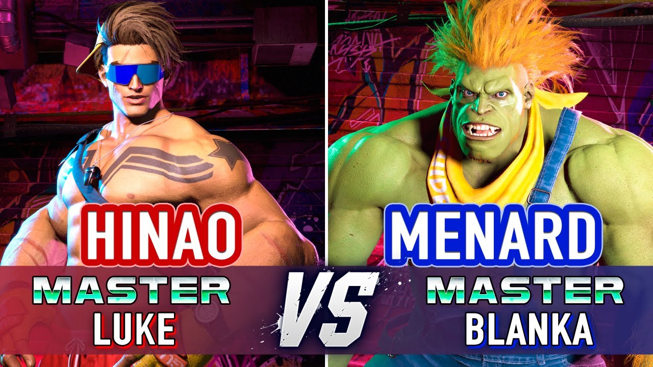 SF6 🤜 Hinao (Luke) vs MenaRD (Blanka) 🤛 Street Fighter 6 High Level Gameplay