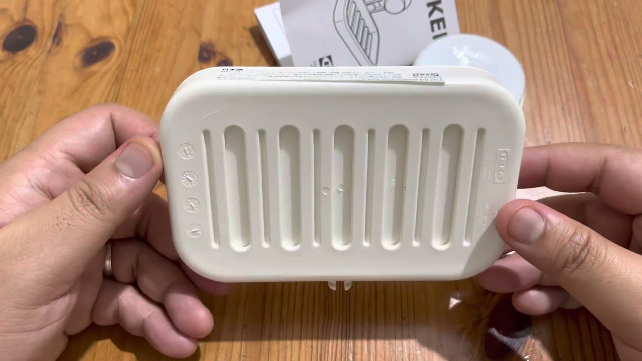 IKEA Tisken soap dish with suction cup Unboxing