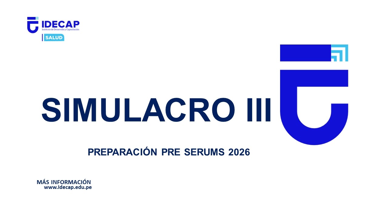 PRE SERUMS- III SIMULACRO