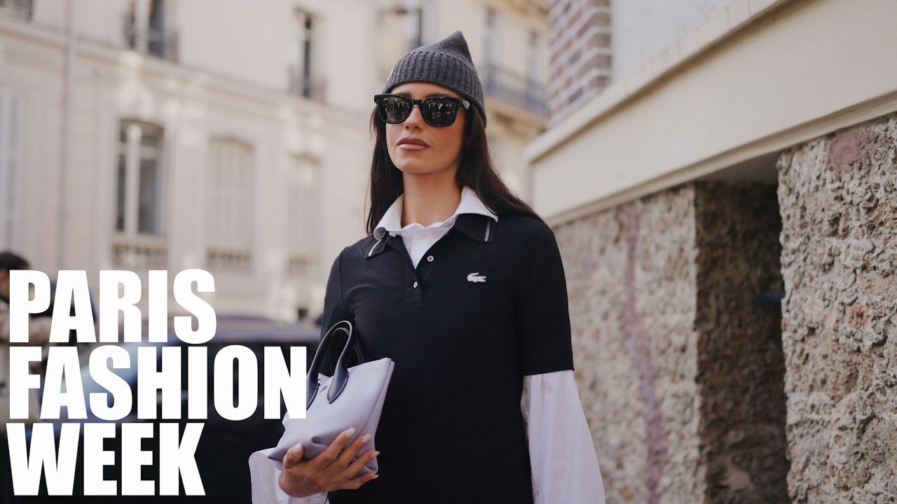 LACOSTE show l StreetStyle l Paris Fashion Week 26