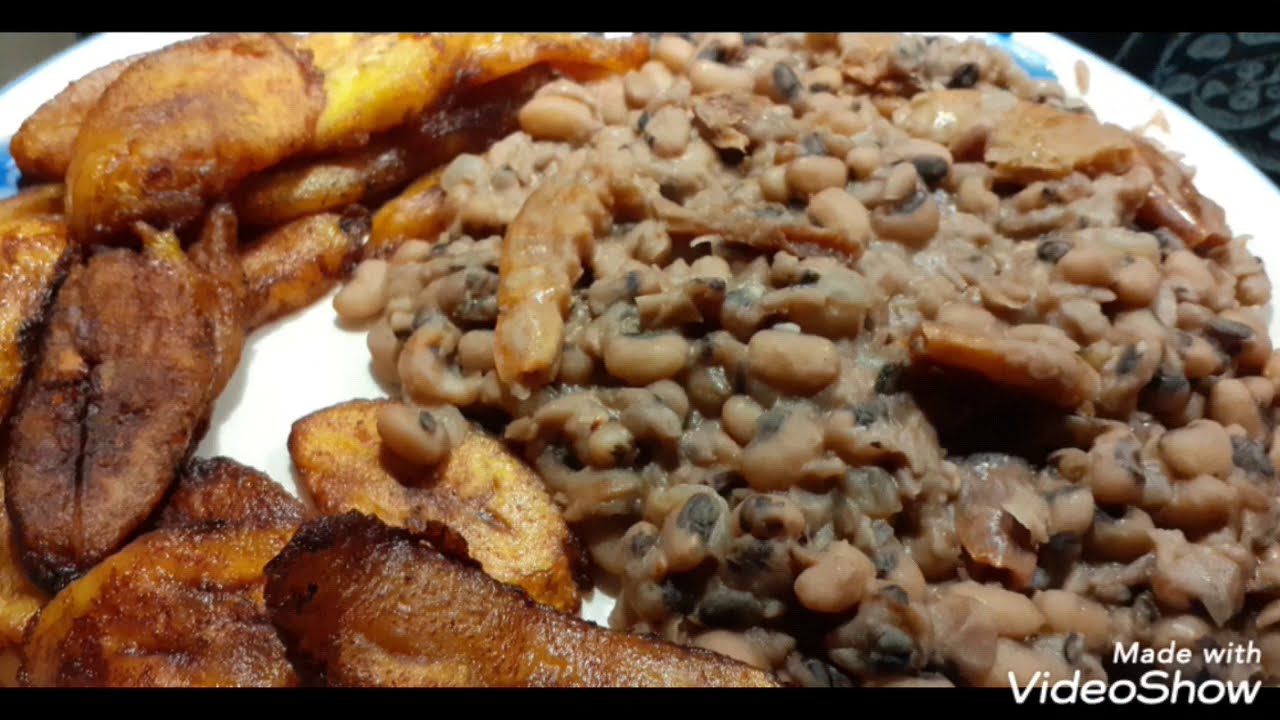 HOW TO COOK GROUNDNUT OIL BEANS / NO RED OIL NEEDED