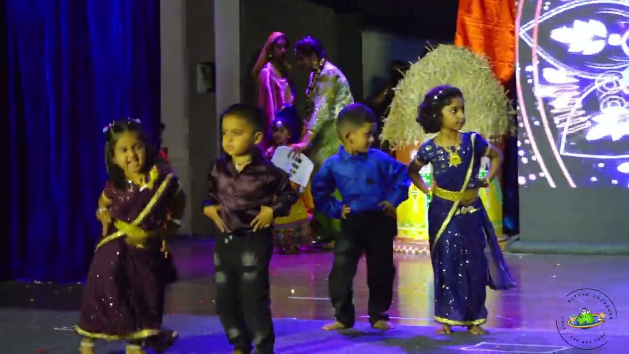 TELANGANA FOLK DANCE  BY NURSERY  HB&RMN