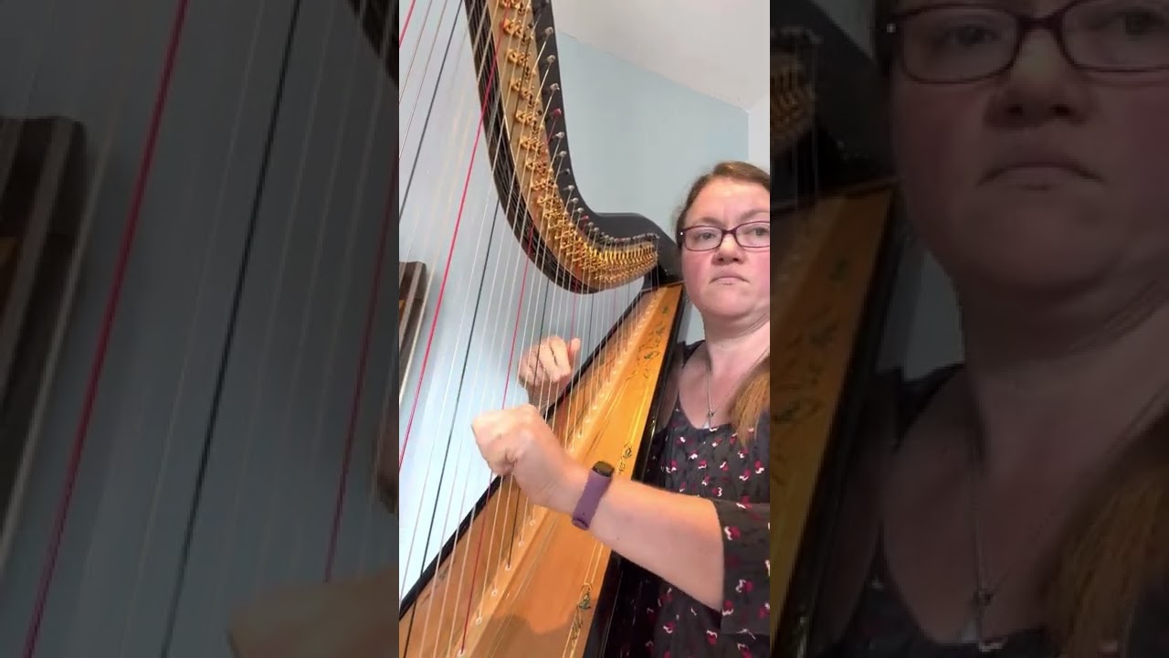 Calon Lan - welsh hymn - harp arrangement