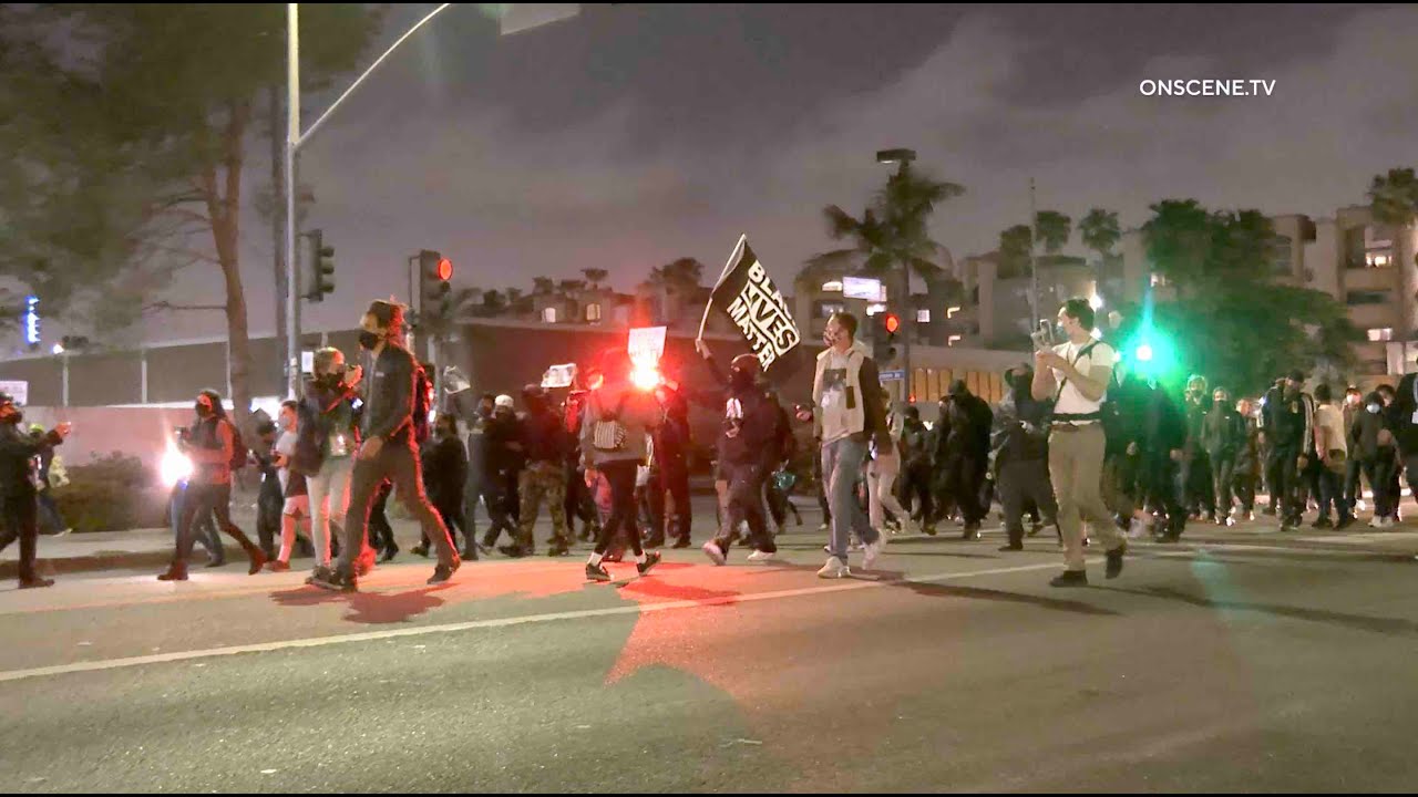 BLM Protestors Storm Streets, Vow To Fight | Los Angeles