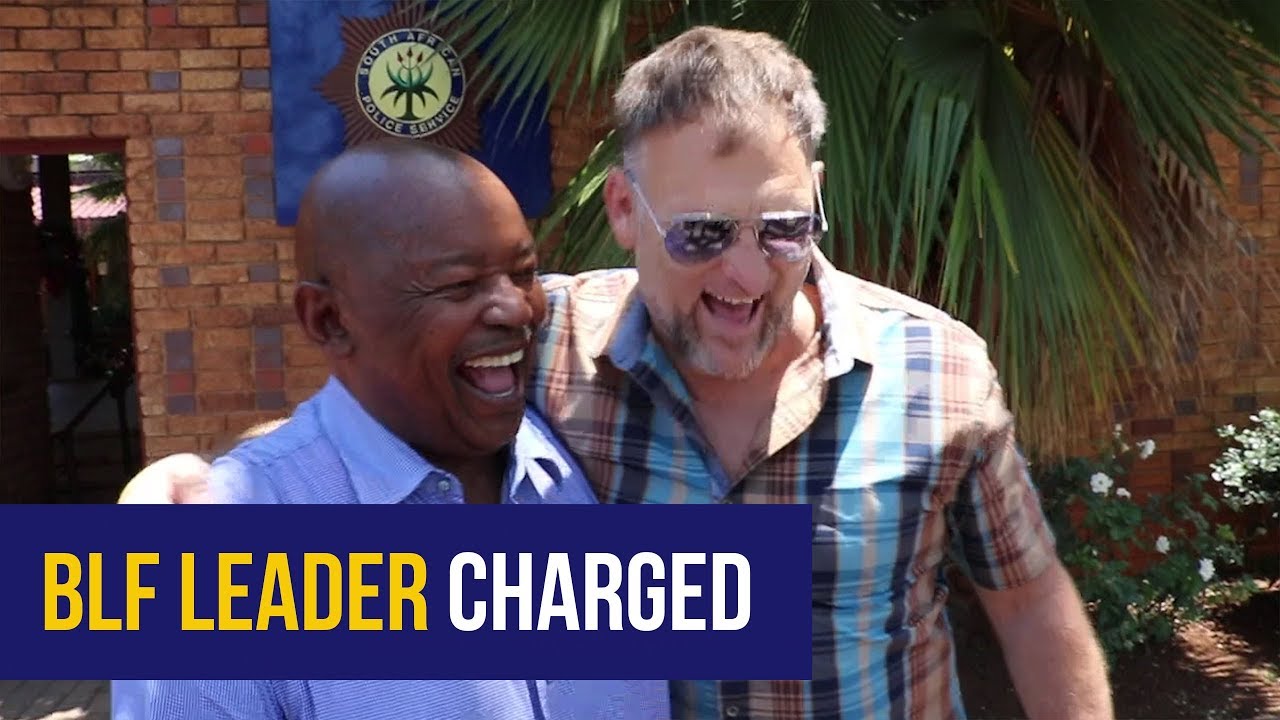 WATCH: Mosioua Lekota and Steve Hofmeyer lay charges against BLF leader