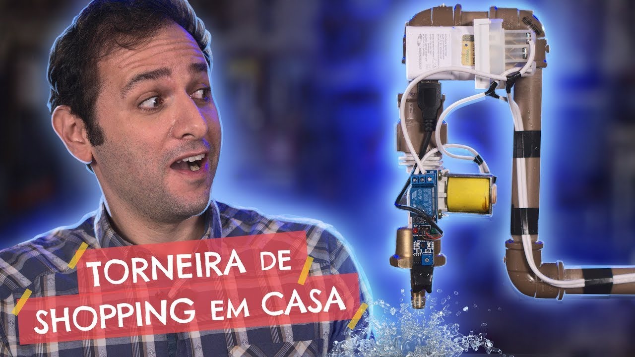 Faça em casa TORNEIRA que DESLIGA SOZINHA