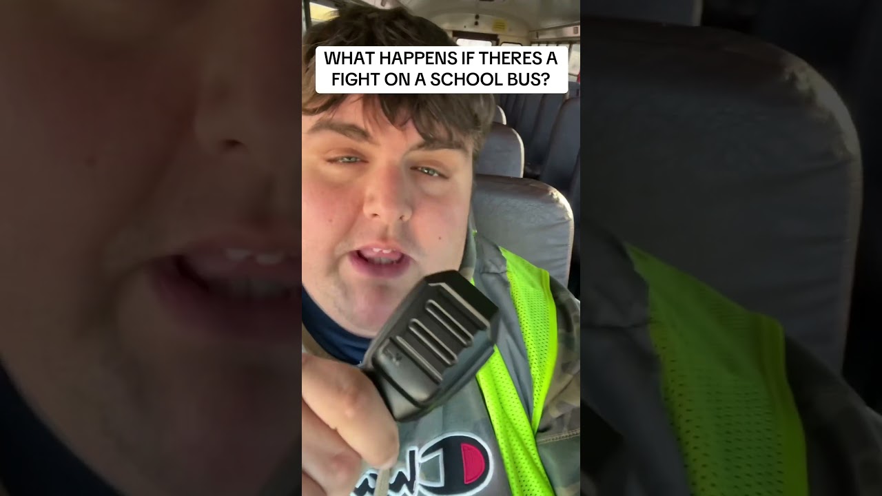THERE WAS A FIGHT ON MY SCHOOL BUS!