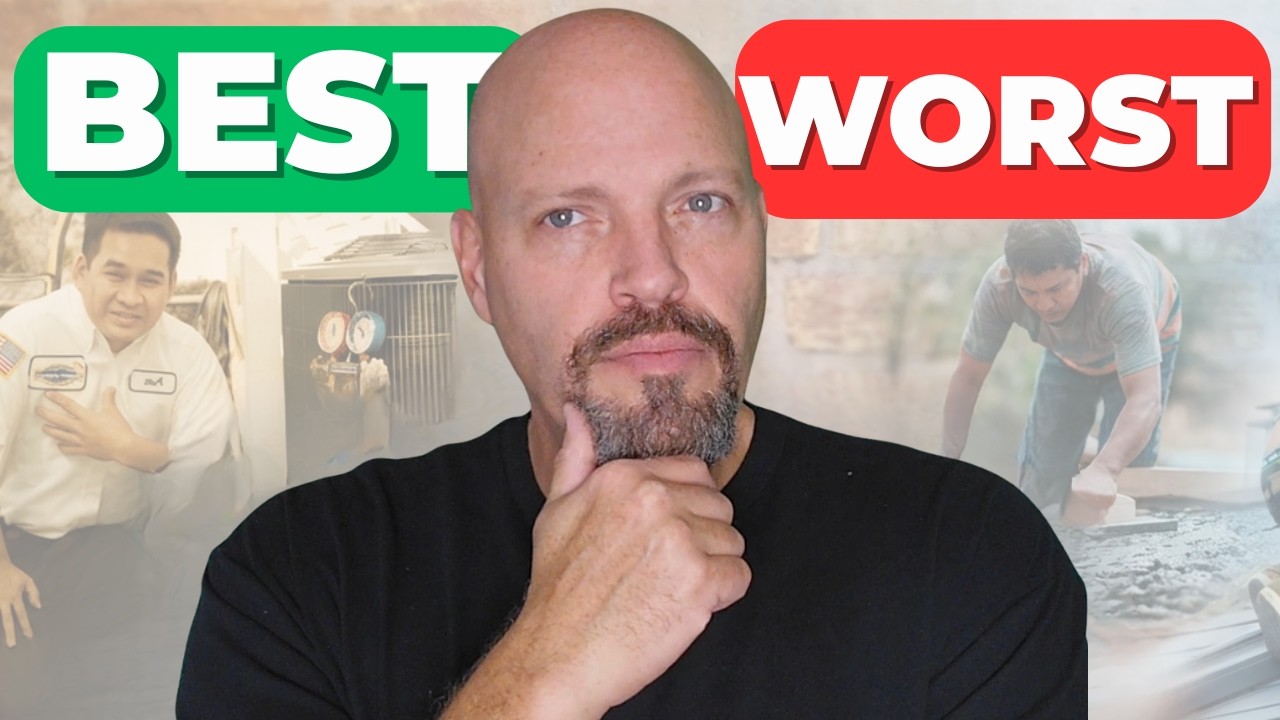 Best Trade Jobs vs Worst Trade Jobs | Choose Your Future Now