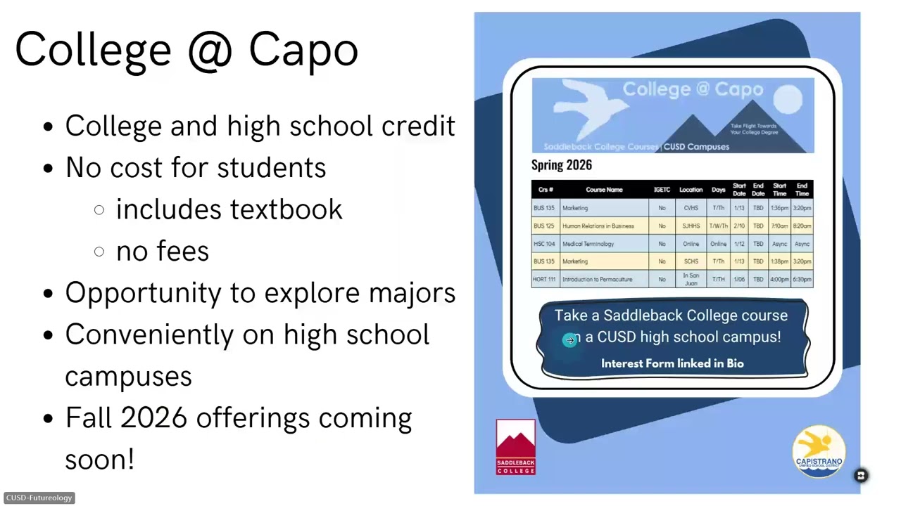 9th & 10th Grade College & Career Orientation