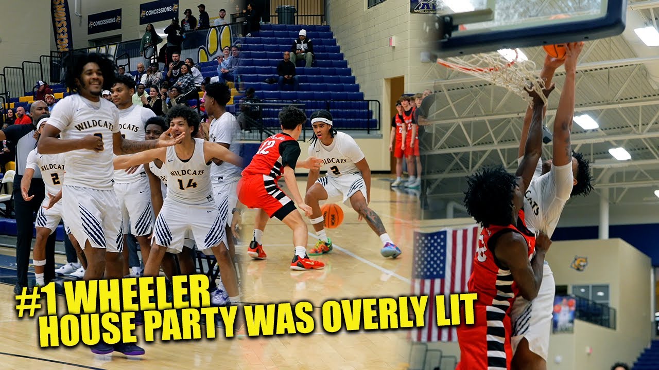 #1 Wheeler HOUSE PARTY Got OVERLY LIT vs Region Rival | WHEELER VS CHEROKEE HIGHLIGHTS
