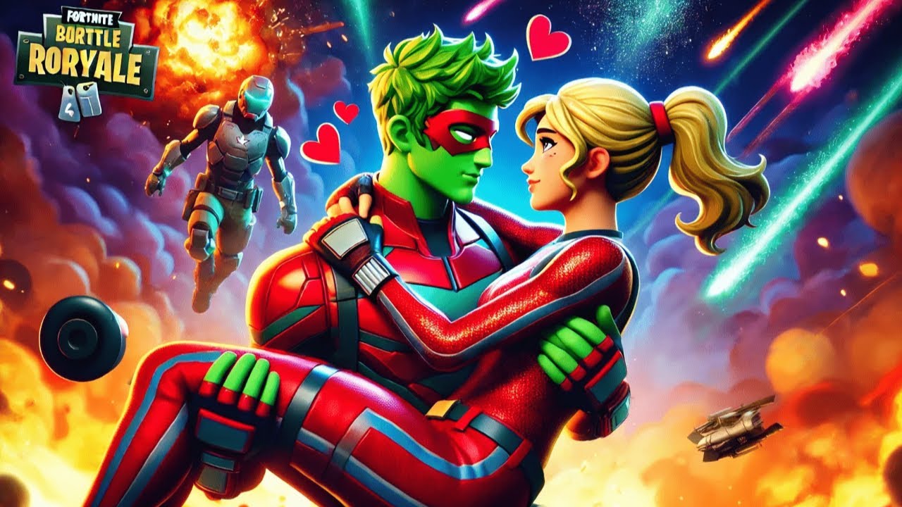 DEADPOOL RETTET GWENPOOL! 🦸 (Sie Verlieben Sich?😍💕) (ein Fortnite Kurzfilm)