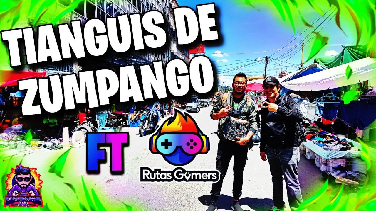Buscando VIDEOJUEGOS en el TIANGUIS de ZUMPANGO con @Rutasgamers #tianguis #videojuegos #retro