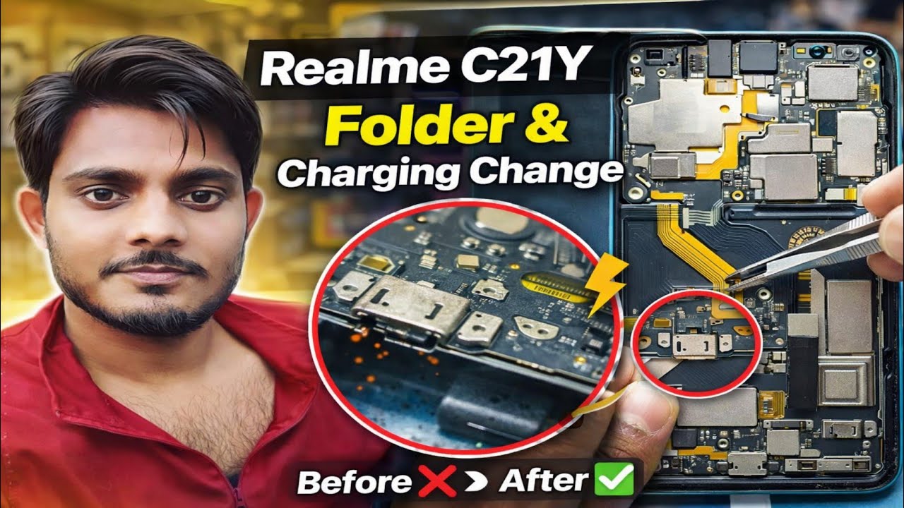 Realme C21Y Ka Folder Aur Charging Dono Badlana Pada || Aaj Vloge Me Kya Kya Hua |🥰😍#dalyvlog #vloge