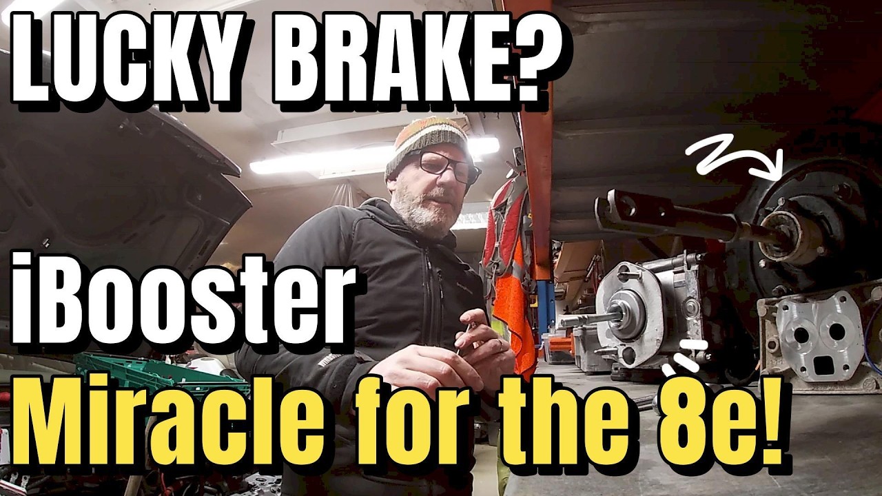 Audi 80 EV Conversion - Bosch iBooster brake upgrade - S3 E6