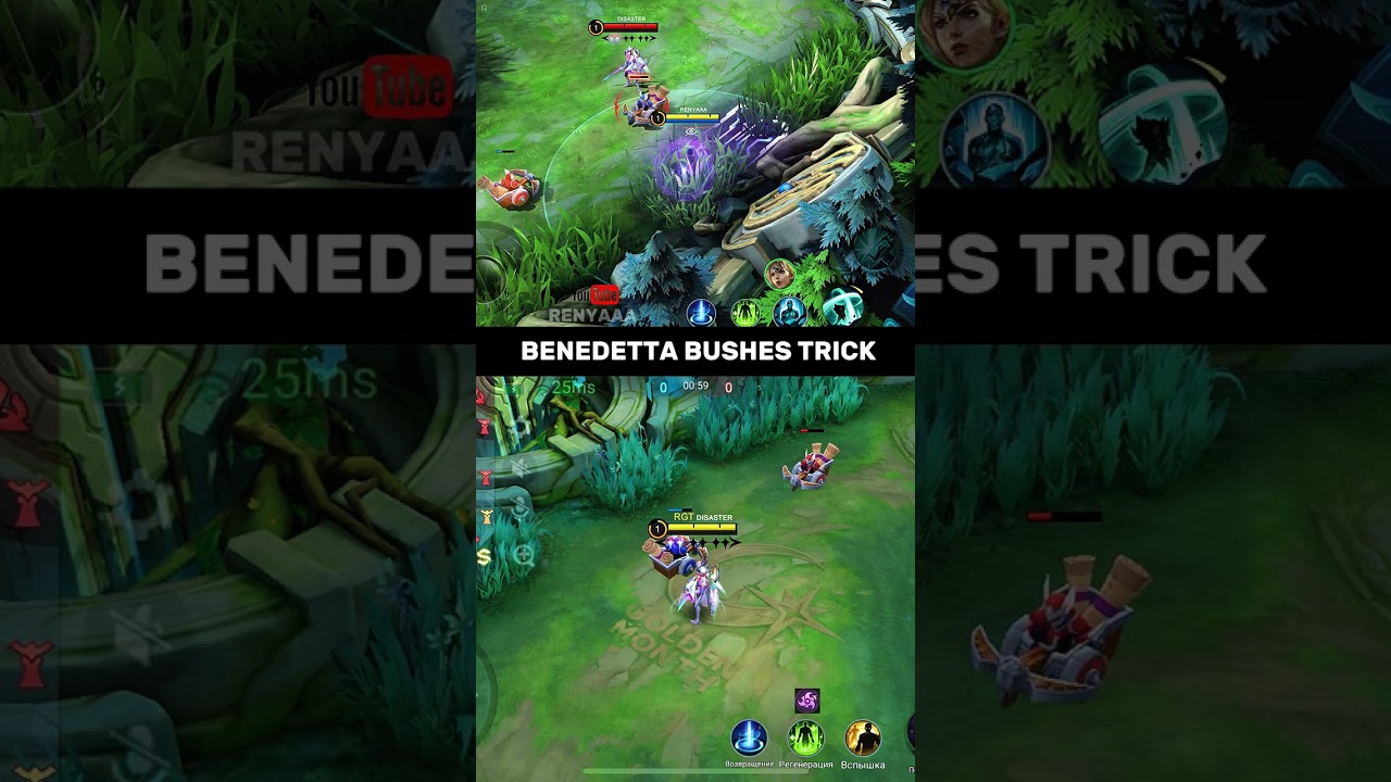 ✅ Benedetta Bushes Trick Tutorial by Renyaaa