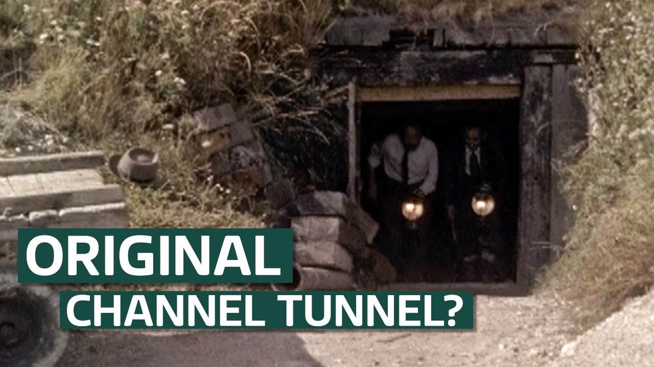 Inside the Forgtten Trial Channel Tunnel (1959) | Our History
