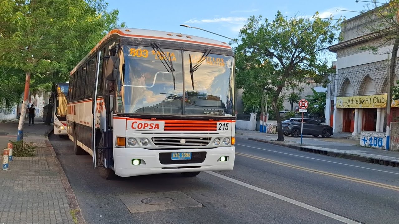 Exterior | COPSA 215 – Marcopolo Allegro GV – Mercedes Benz OF-1318 / Línea 803