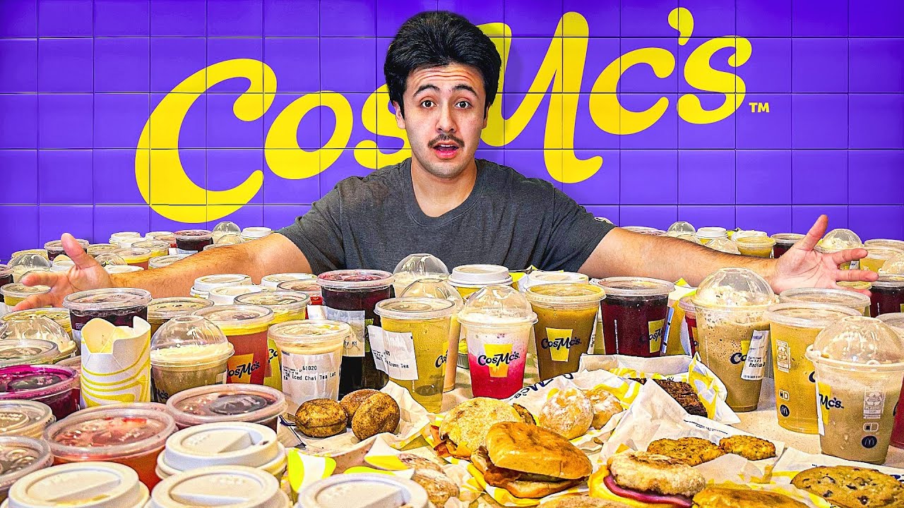 I Tried EVERY Item On The NEW McDonald's Menu! *COSMC'S*