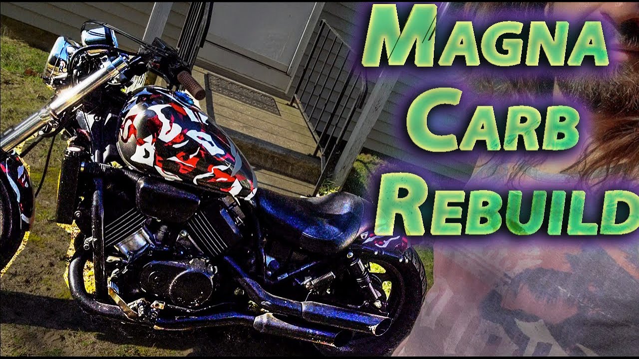 Honda Magna Carb Rebuild - Installation fixing final touches
