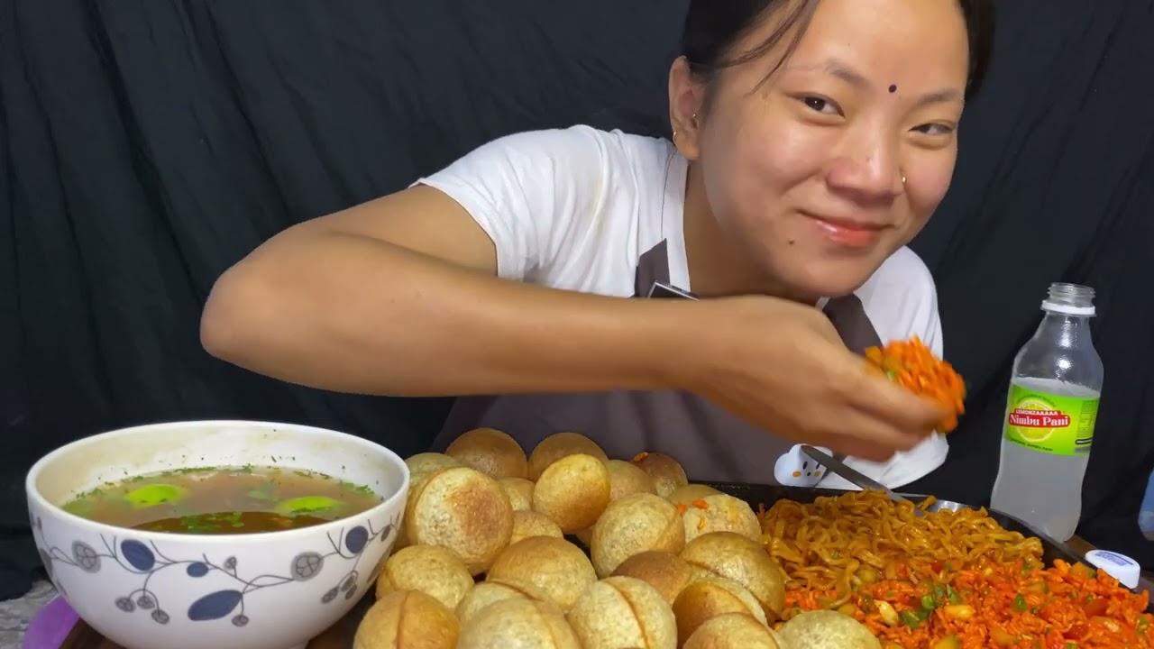 SPICY 🥵 GILO CHATPATE,PANIPURI AND 2PM WOW 😮 MAJA AAYO KHANA 