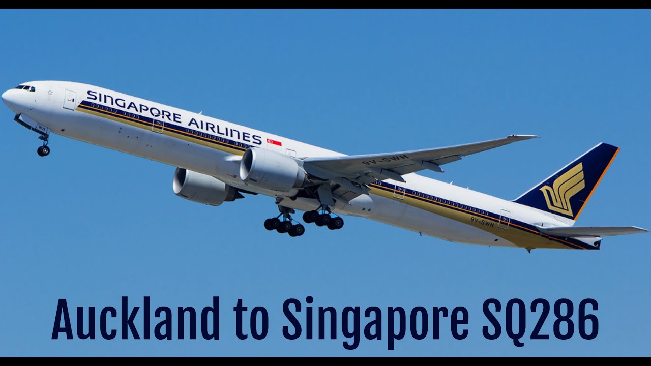 Review of Singapore Airlines 777-300ER from Auckland