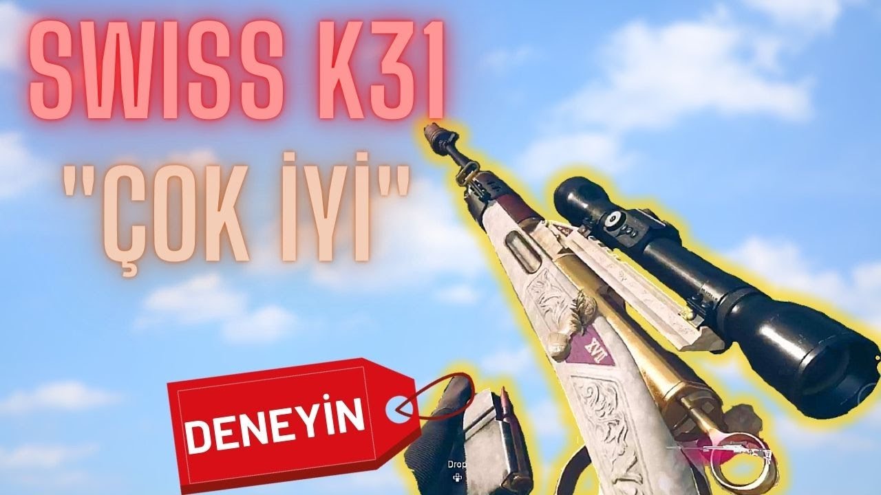 SWISS K31 EN İYİ SNIPER LOADOUT! Warzone 'da Kar98 'den Daha İyi Silah Çıktı | Türkçe |