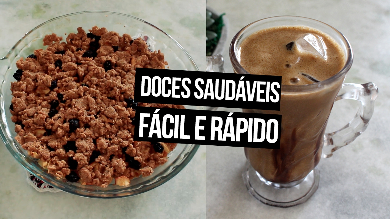 DOCES VEGANOS FÁCEIS E RÁPIDOS | Mi Alves