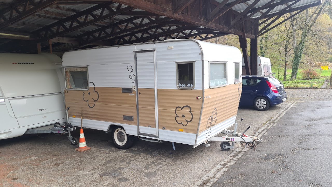 Kult Wohnwagen Caravelair Nostalgie, so cool!
