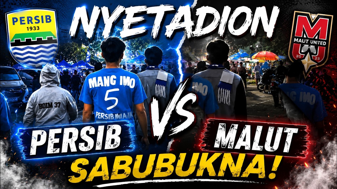 MANG INO KE STADION, PERSIB AUTO MENANG 2–0!