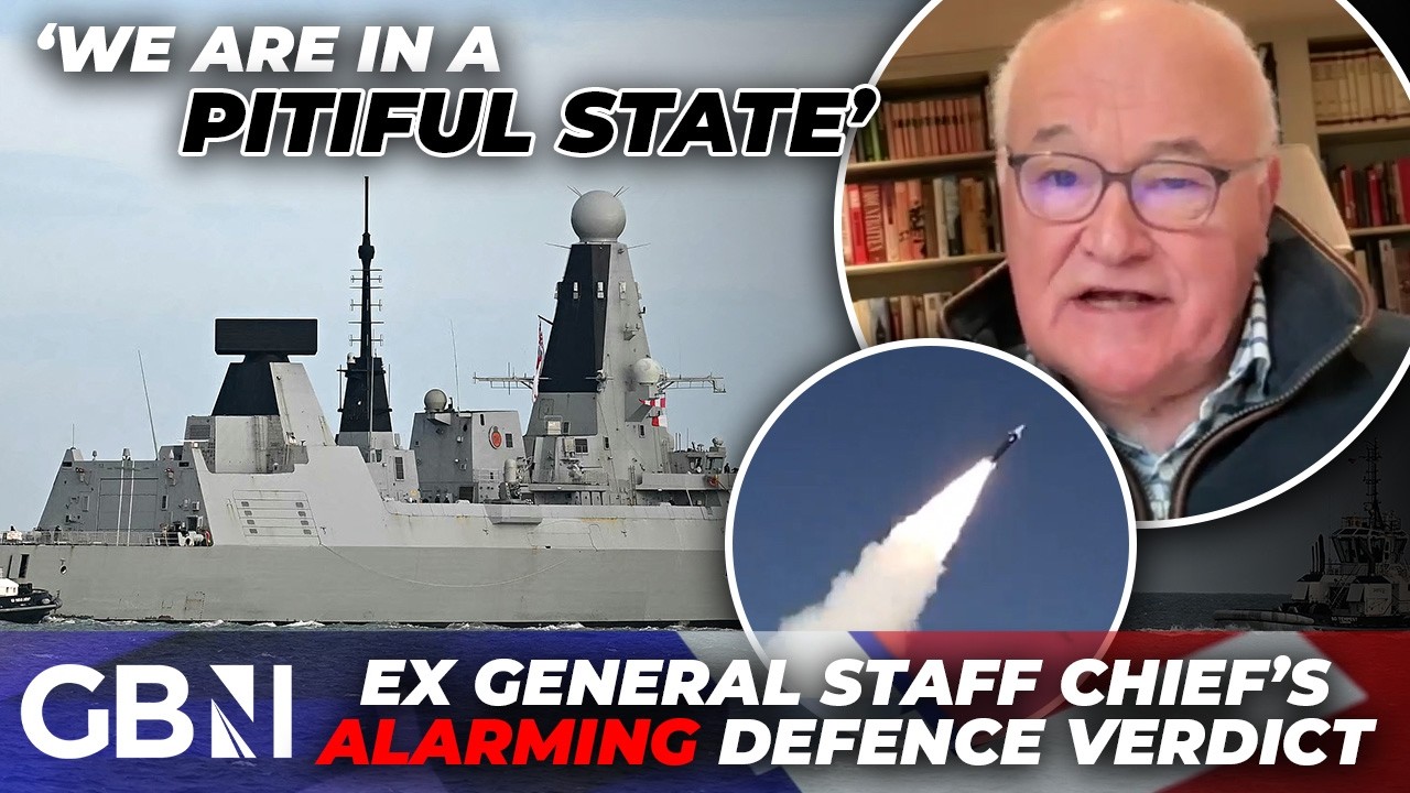 Były szef Sztabu Generalnego wydał alarmujący werdykt w sprawie &bdquo;żałosnej&rdquo; obrony Wielkiej Brytan...