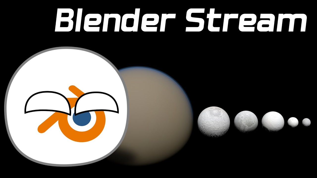 Blender Livestream (While I'm Still Grieving)