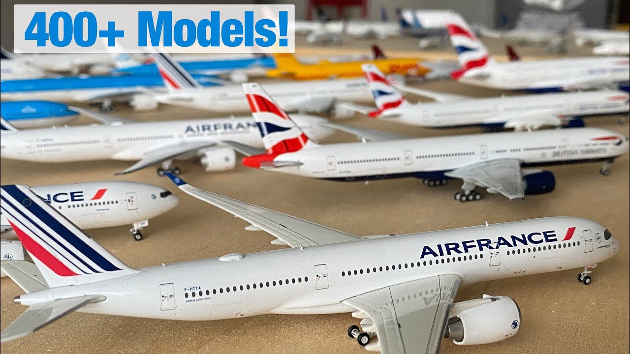400+ Citrus Aviation Model Airplane Collection