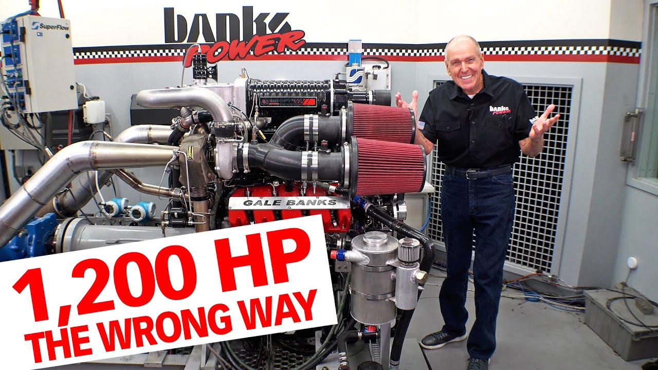 1,200 HP THE WRONG WAY! — Building a Monster Truck Engine Pt 13