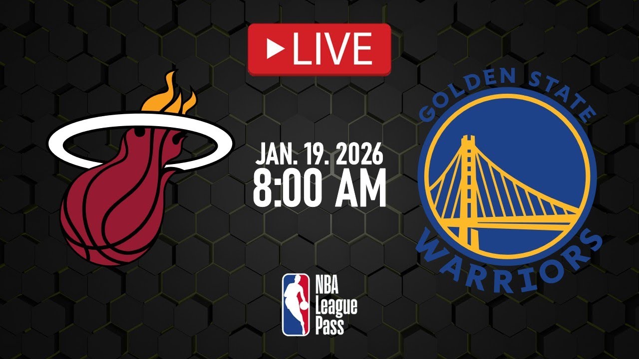 NBA LIVE! Golden State Warriors vs Miami Heat | Jan. 19, 2026 | Heat vs Warriors NBA LIVE 2K26