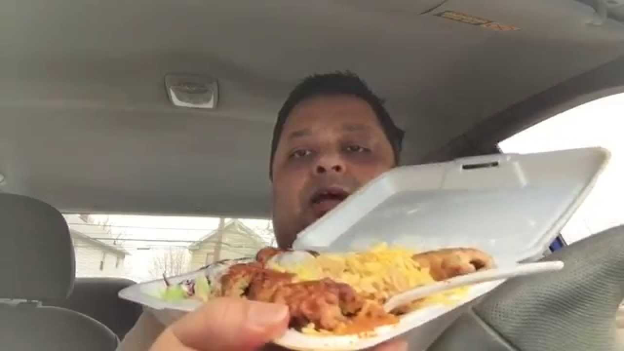 Kofta Kebab over rice NYC Street Food review