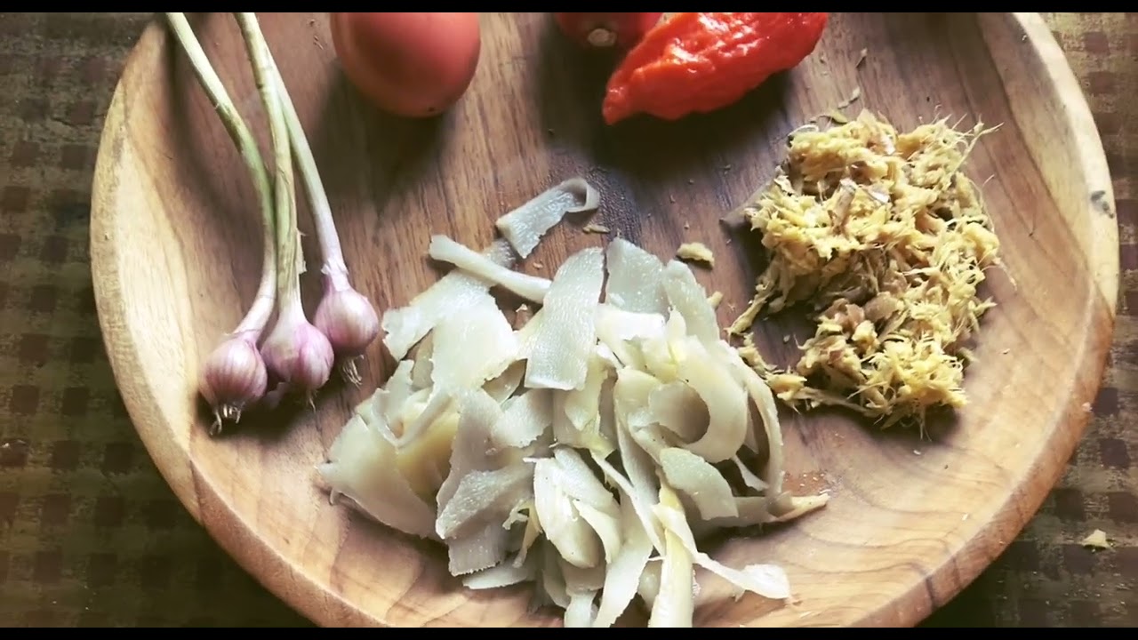 Duck curry with bamboo shoots ||simple Naga style ||