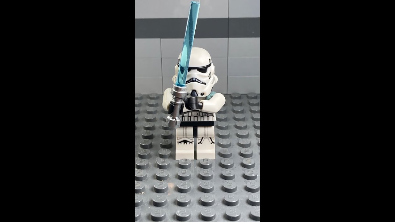 When Stormtroopers Find A Lightsaber | A Lego Star Wars Stop Motion