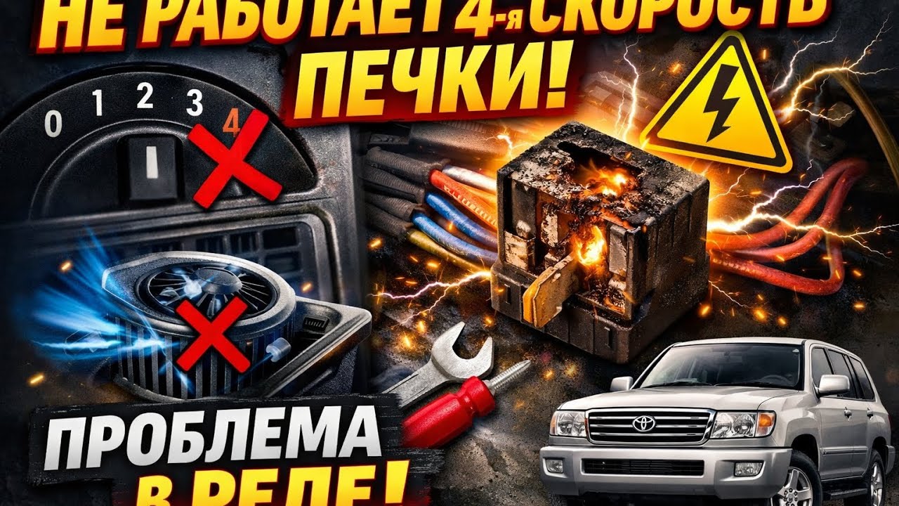 Печка Land Cruiser не дует на максимуме? Причина ОКАЗАЛАСЬ ПРОСТОЙ